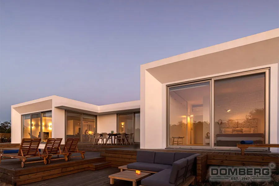 Ventanas de madera y aluminio — Aislamiento acústico