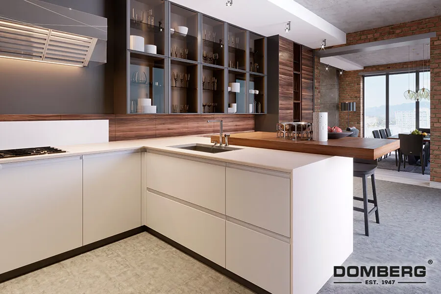 Cocinas modernas — Materiales