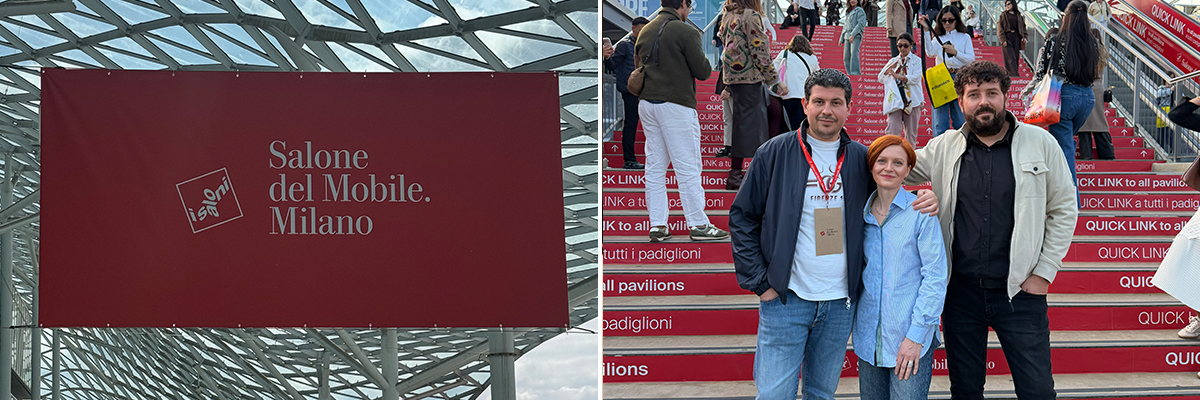 Команда DOMBERG на виставці Salone del Mobile Milano 2026